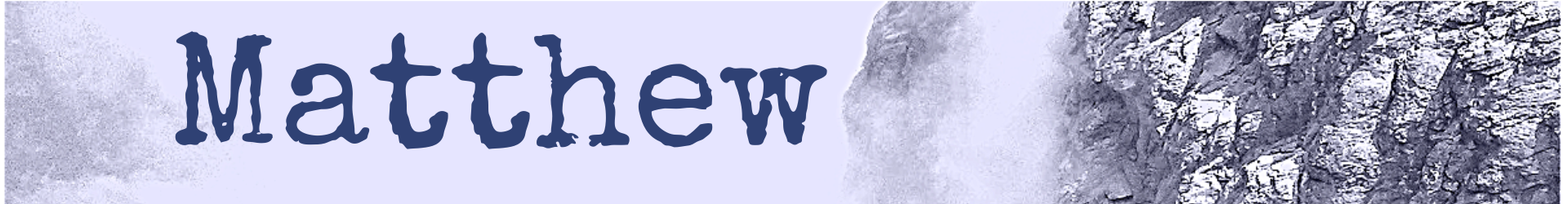 Matthew (1)